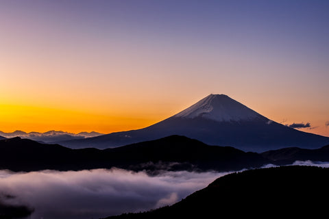 Japan new year sunrise
