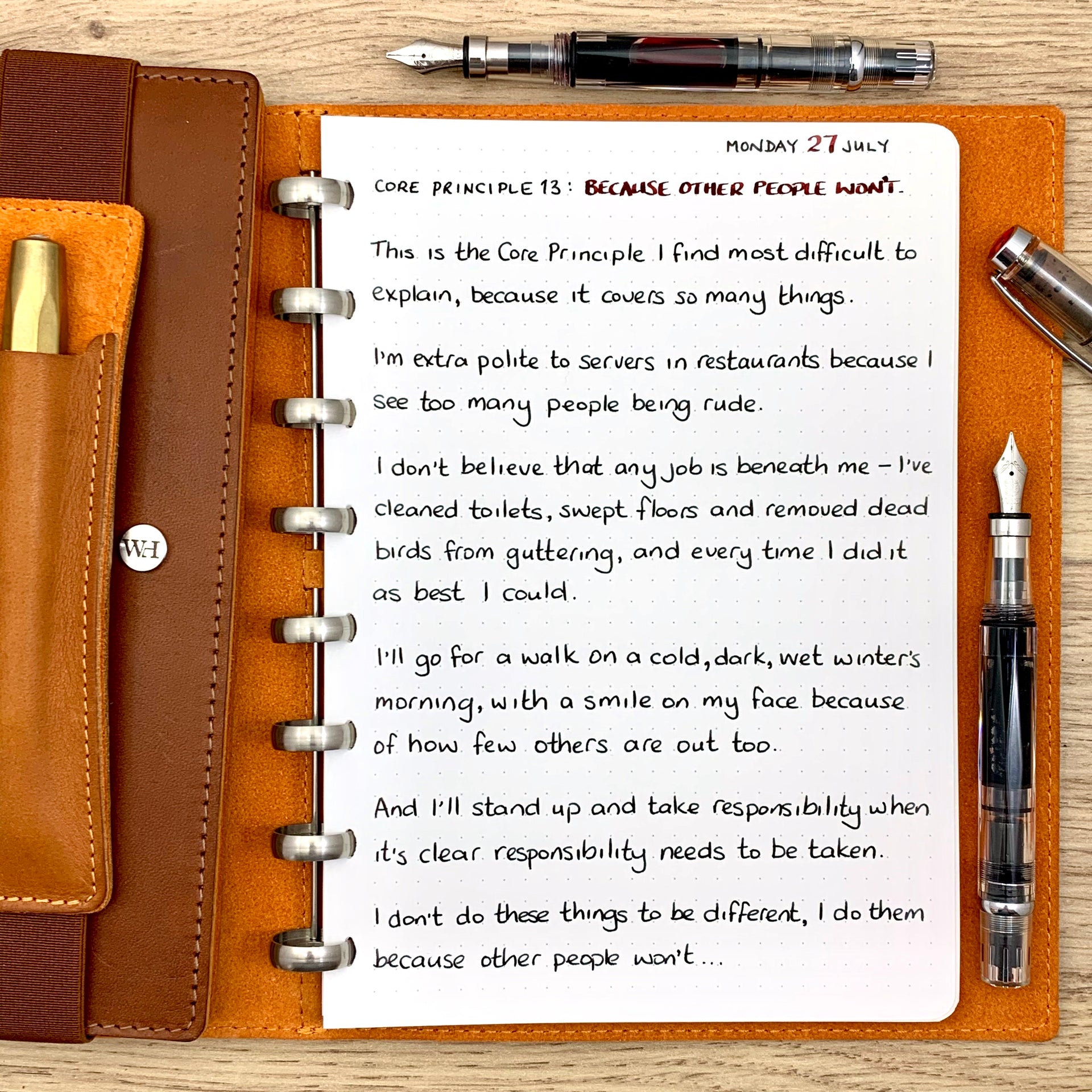 Core Principle 13 - Because Other People Won’t