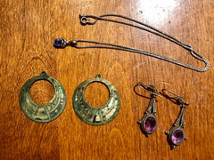 Jewelry prior to finishing at Rubini Jewelers