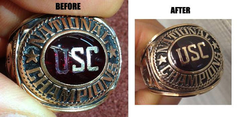 Vintage Class Ring Restoration by Rubini Jewelers