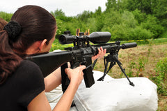 Long-range shooting tips and targets