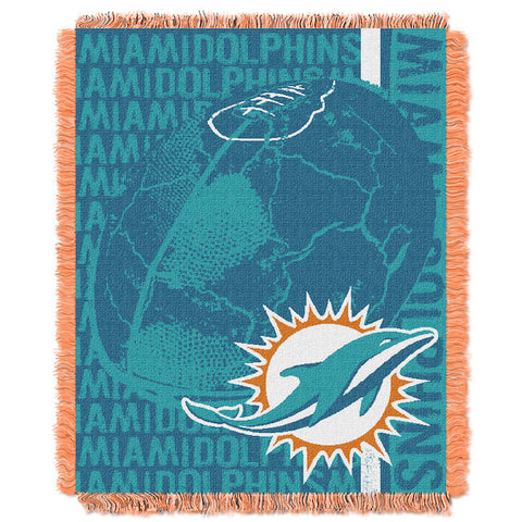 Miami Dolphins Woven Tapestry