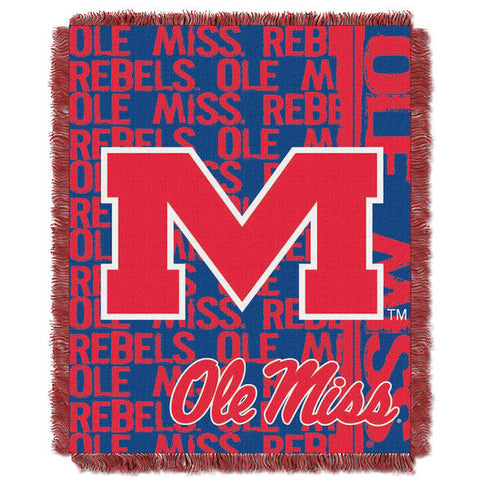 NCAA Mississippi Rebels Woven Decorative Tapestry - Bed, Bath, And My Team