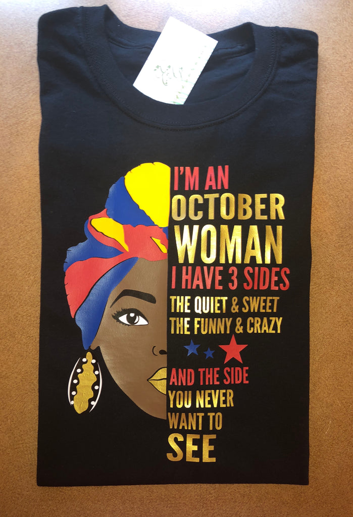 3 Sides Birthday Shirt - Eden's Garden