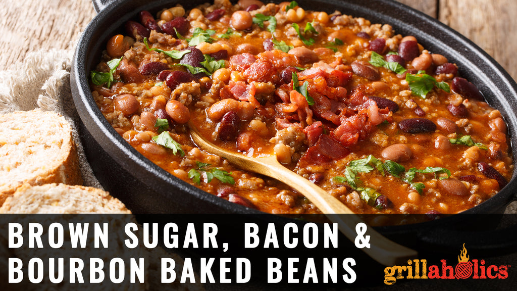 BROWN SUGAR AND BOURBON BAKED BEANS