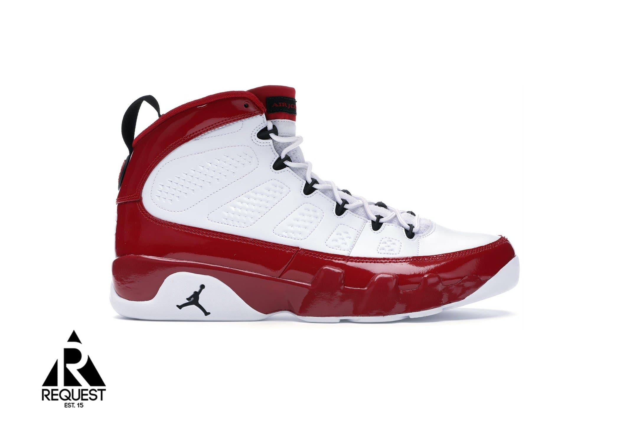 air jordan retro 9 red and white