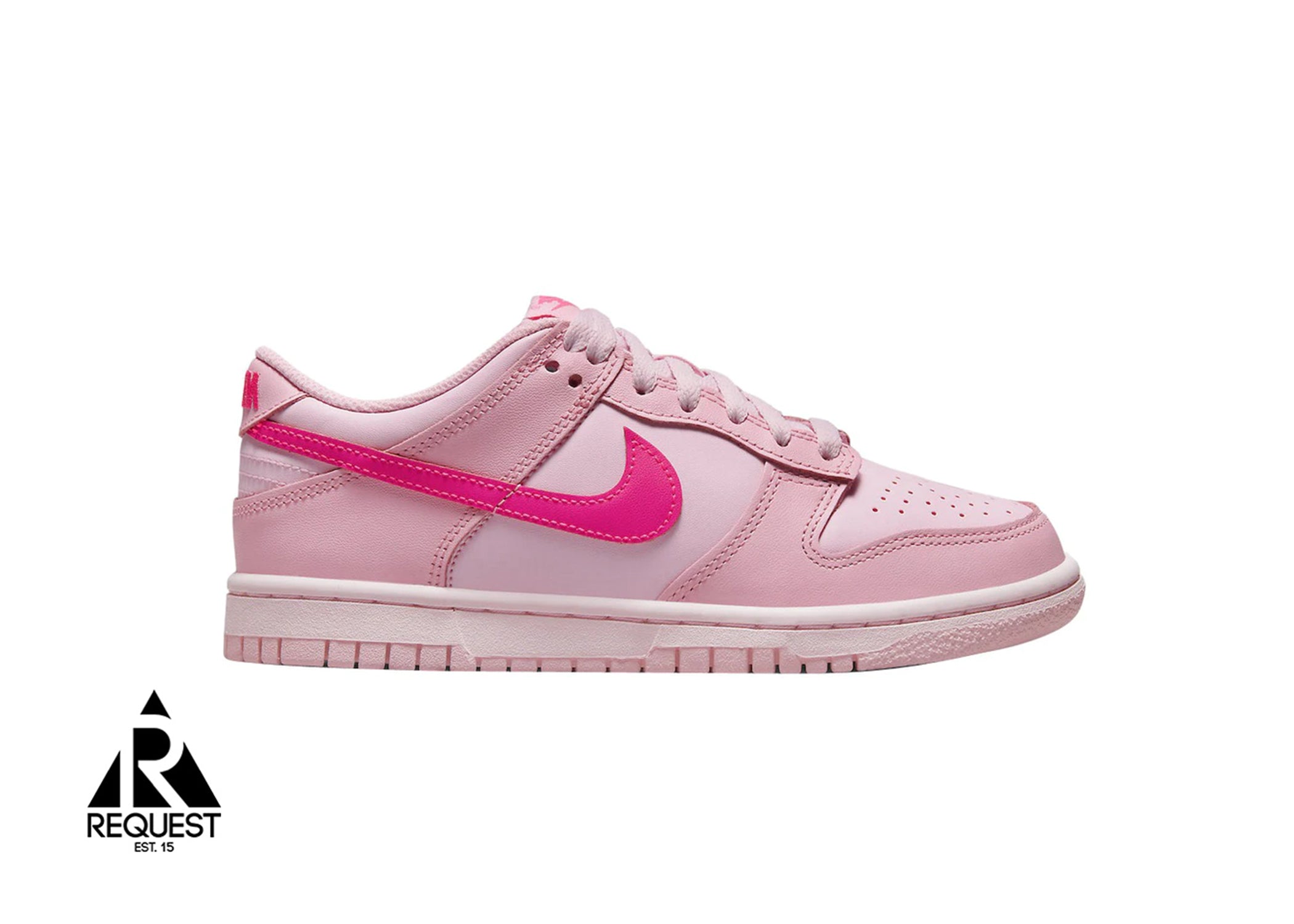 nike dunk low ps triple pink