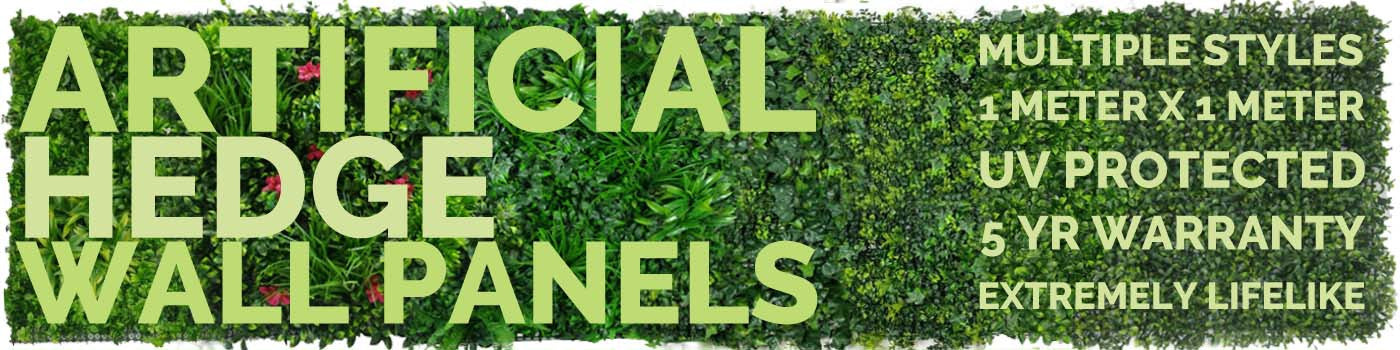 Artificial Hedges - Hedging Wall Panels from Vertical Gardens Direct