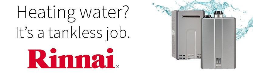Rinnai Tankless Water Heaters Brand Page
