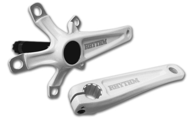 white bmx cranks