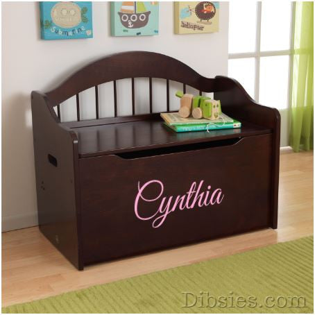 personalized toy box