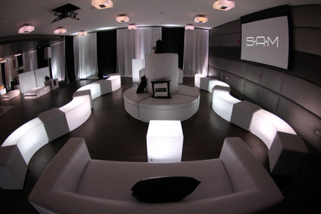 LED Accent Furniture VIP Lounge