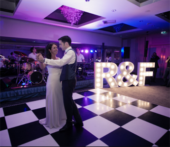 LED Personalized Marquee Letters for wedding