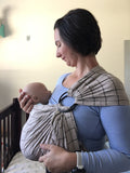 Breastfeeding in a ring sling