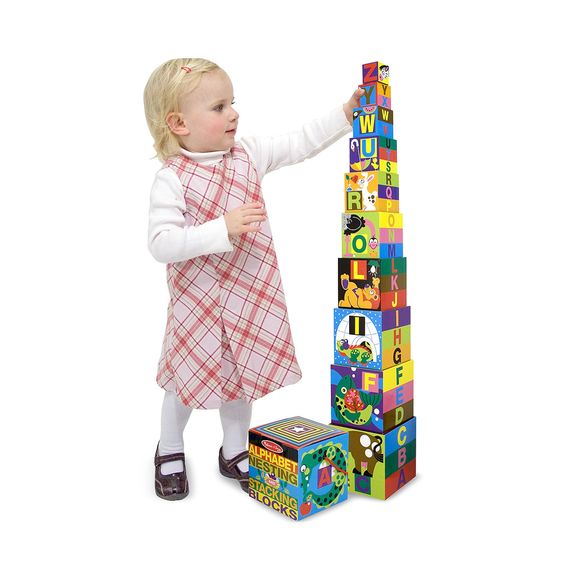 melissa and doug wooden stacking blocks