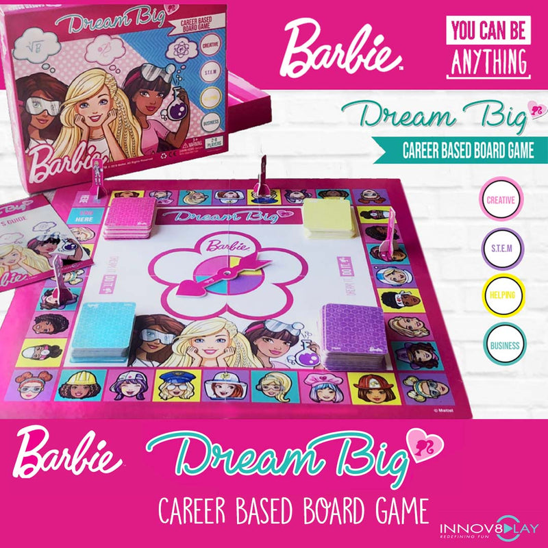 the barbie game board game