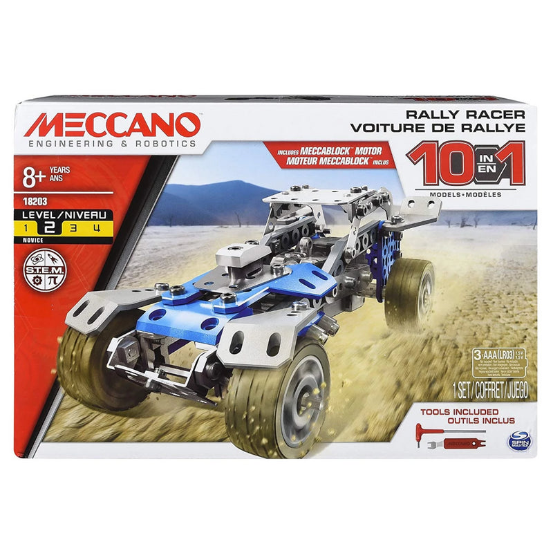 meccano set 3 motorized construction box