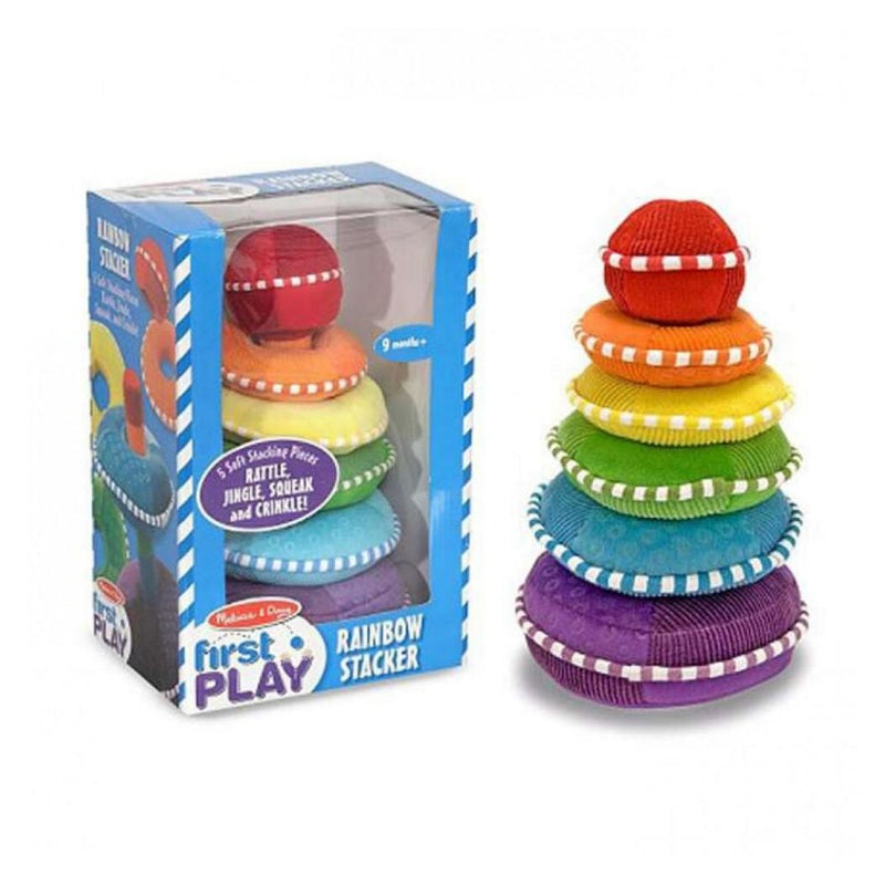 melissa & doug rainbow stacker