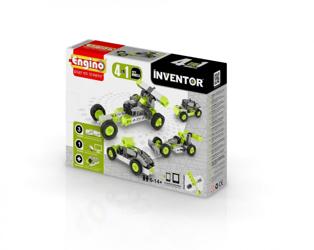 Engino Inventor 4 Models Cars