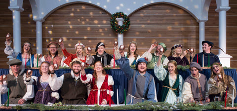 The 54th annual MSU School of Music production transports contemporary guests to a Renaissance feast in a great baronial hall. Members of the MSU choral groups become knaves and wenches who perform the traditional carols sung for centuries during the 12 days of Christmas. The performance is produced by the American Choral Directors Association Student Chapter, a registered MSU student organization.