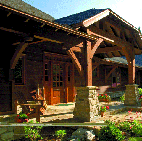 Bigfork Builders, Richard Smith architect, Montana Living, Brad Reedstrom, Andrew Fischer, Craftsman style home in Montana, David Reese