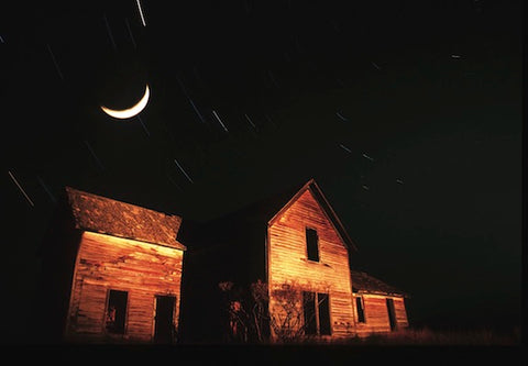Haunted houses in Montana, photo by Steven Gnam