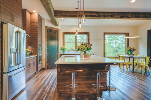 old montana building company montana's finest homes montana living  modern kitchen