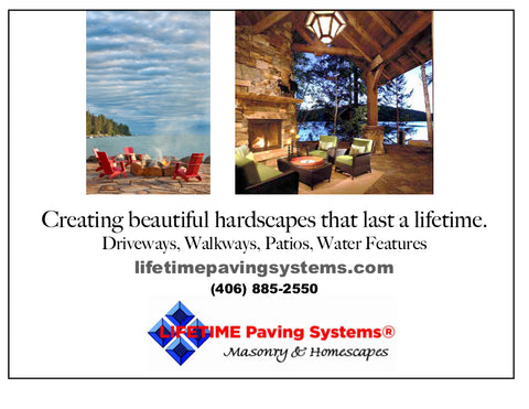 lifetime paving, montana living, paving contractors