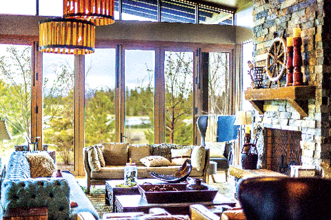 the wilderness club eureka great room montana living