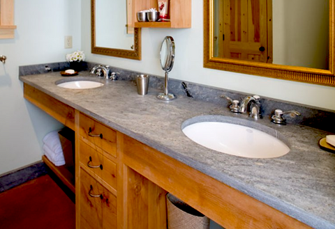 Tulikivi soapstone countertops for kitchens from Montana soapstone creator Ron Pihl, Montana Living