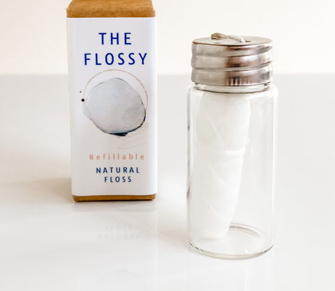 The Flossy, zero waste, refillable floss. 