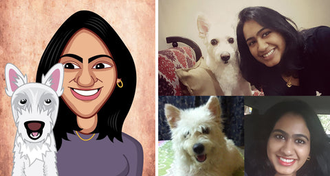 Personalized Pet and People's caricatures by Prasad Bhat, Graphicurry