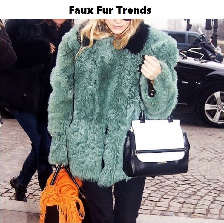 faux fur trends celebrity style