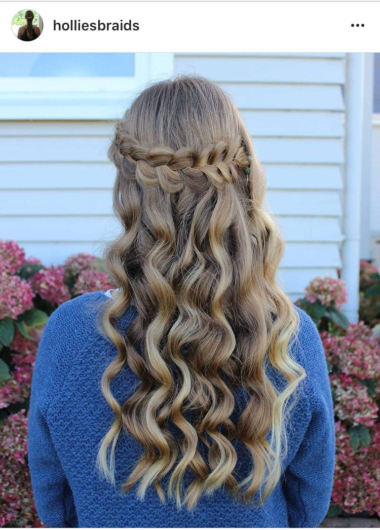 braid loop crown