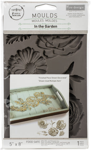 Prima Marketing Re-Design Mould In The Garden 5inX8inX8mm