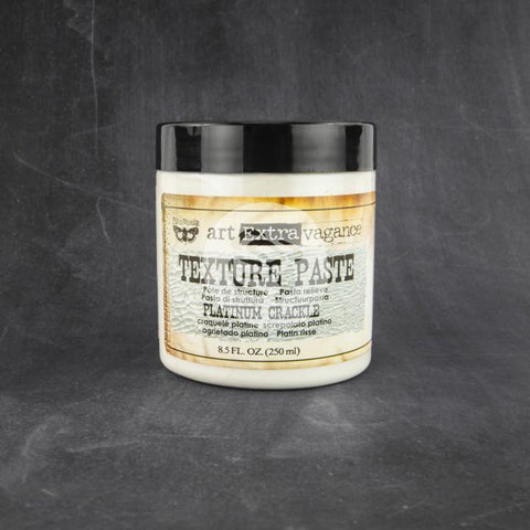Art Extravagance Texture Paste Platinum Crackle