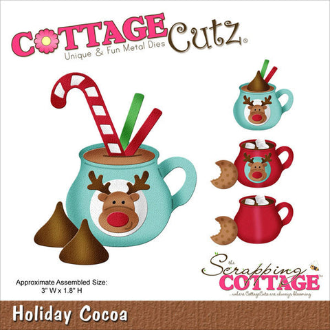 CottageCutz Die Holiday Cocoa