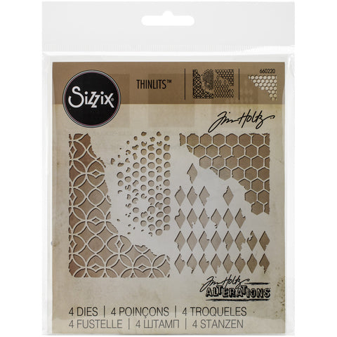Sizzix Thinlits Dies By Tim Holtz Mixed Media