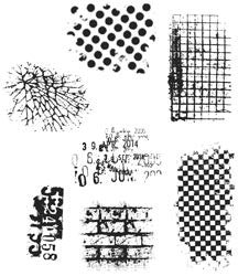 Tim Holtz Cling Rubber Stamps Ultimate Grunge