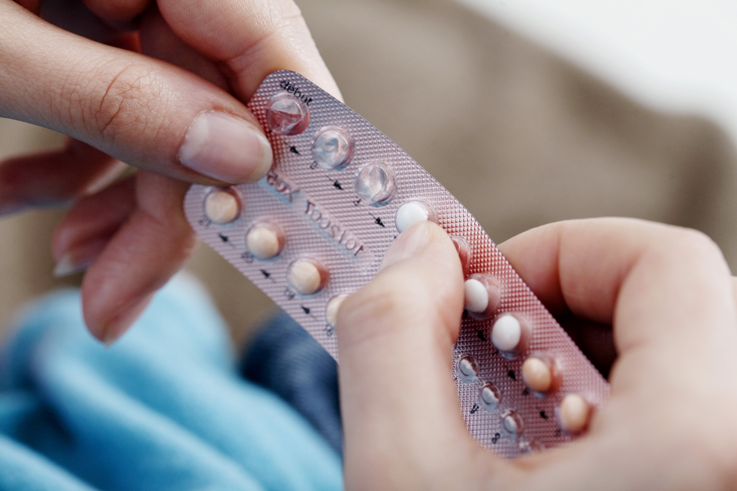 birth control pills in blister pack