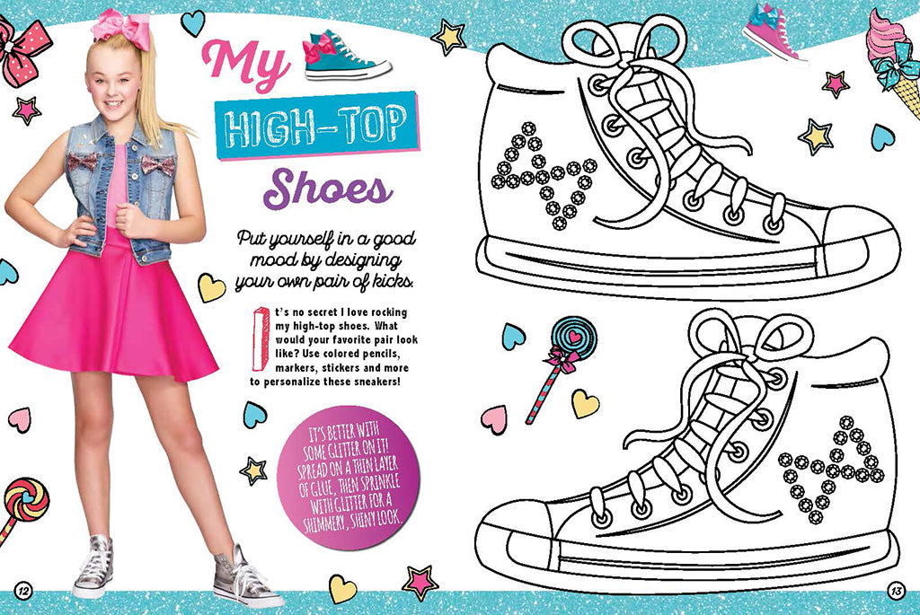 my high top shoes by jojo siwa