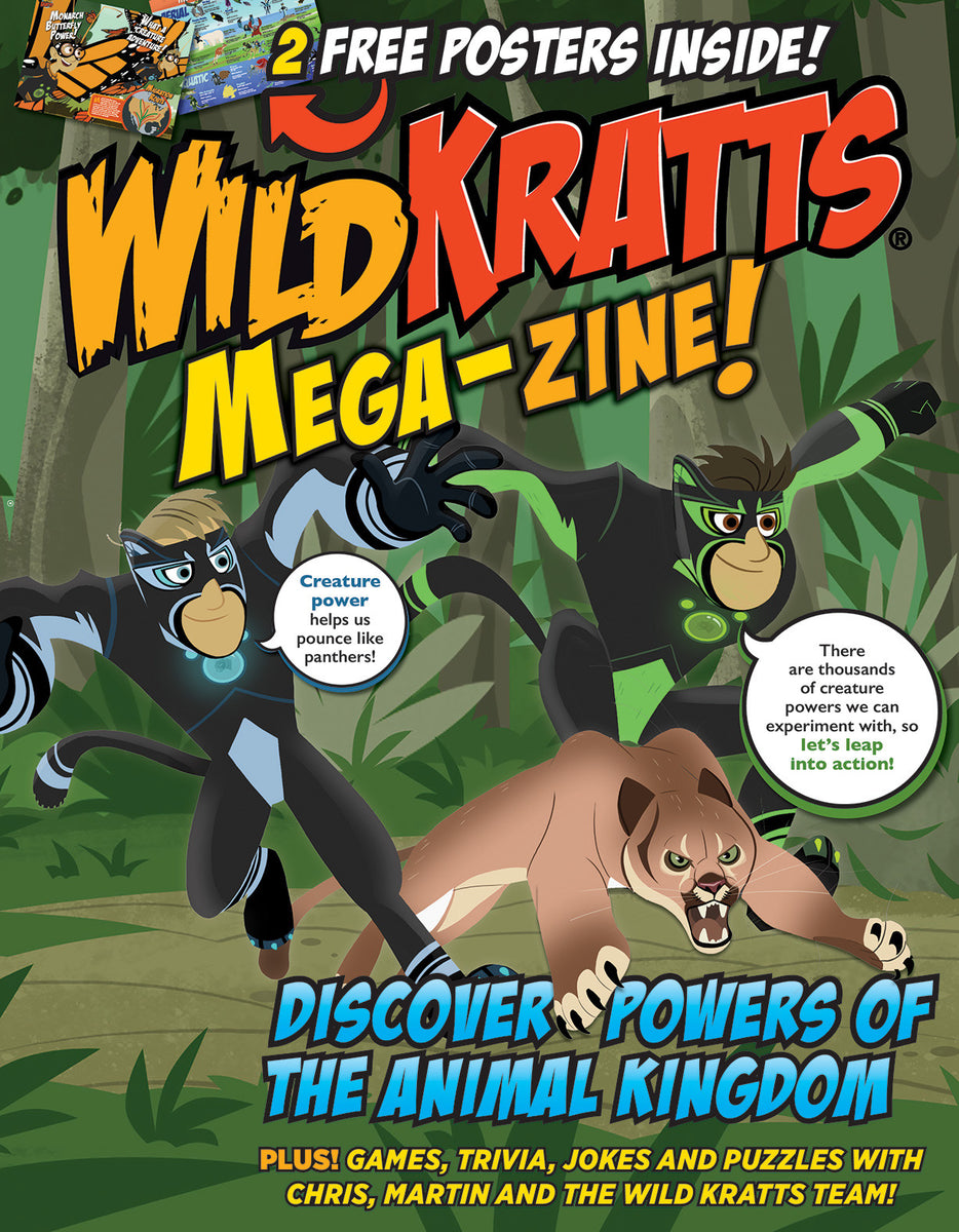 Wild Kratts— MEGAzine Media Lab Publishing