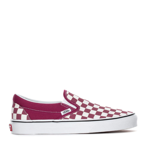 vans dry rose checkerboard