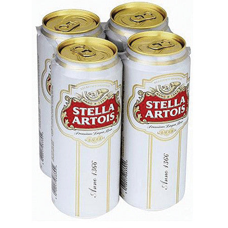 Stella Artois Beer 4.8% 440ml Pack of 4 – Dial A Delivery