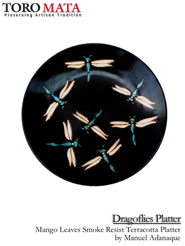 Dragonflies Platter
