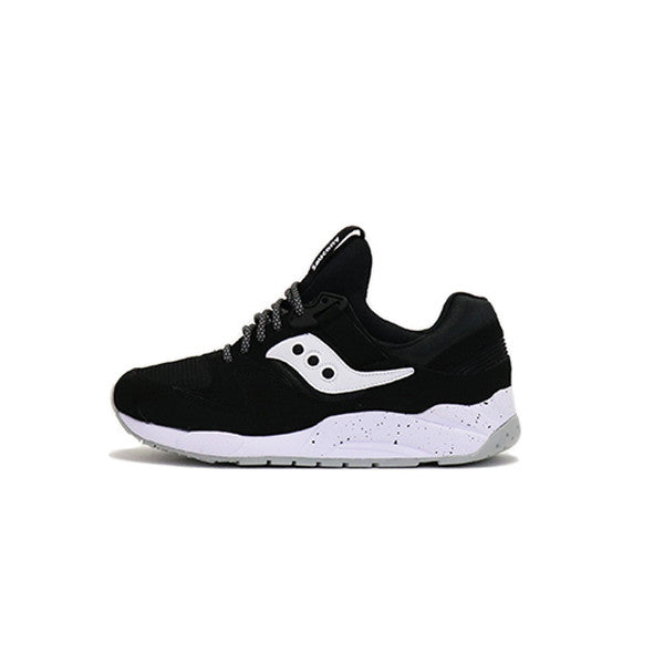 saucony grid 9000 black white