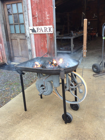 1930 Champion Lever Forge burns again