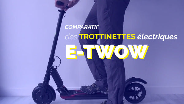 banniere comparatif trottinette electrique e twow 2017