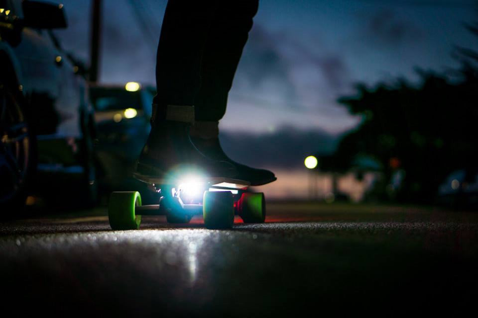 skateboard electrique blink s2 nuit