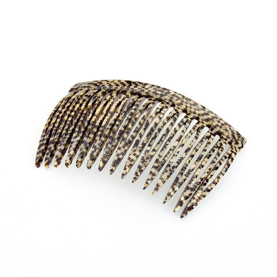 Classic Handmade Side Hair Comb in Pearlised Colors 2120